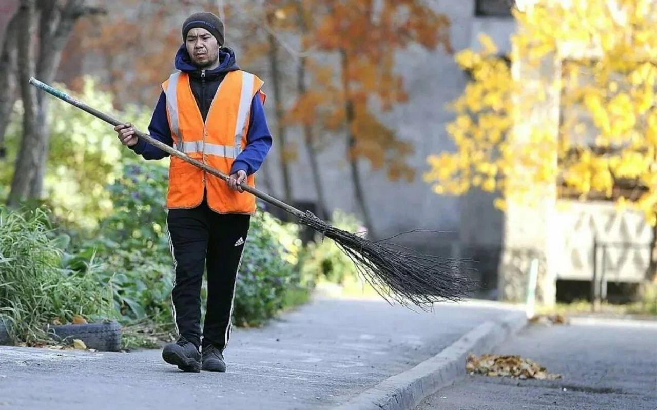 Мигранты на московских стройках 